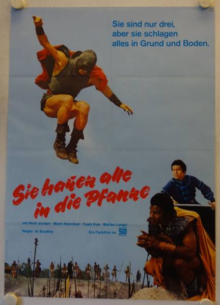 Super Stooges vs the Wonder Women original release german movie poster